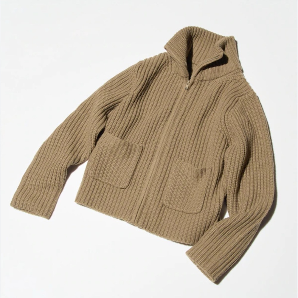 Uniqlo Full Zip Cardigan Sweater - Picture 4 of 4